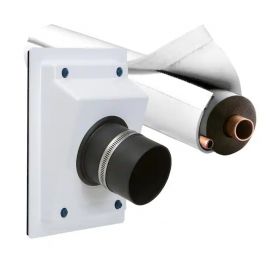 Airex: Titan GS30 White 1/2" Wall Outlet and Insulation w/ White 6ft E-Flex Guard - TGS-650W72EW - MD-02122| InStock.PK