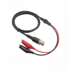 BNC Male Plug To Dual Alligator Clip Lead Cable (110cm)