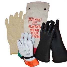Mitchell Instrument: Insulated Electrician Gloves Class 4 (up to 36000V)  Kit - MMJ-36000GKIT