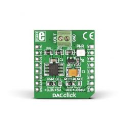 MikroE: Data Conversion IC Development Board DAC Click - MIKROE-950