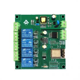 AC/DC Wifi 4 Channel Relay Board 5V with ESP12F - ESP12F_Relay_x4