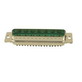 Amphenol: 24 (17 + 7 Power) Position D-Sub, Combo Plug - DD24W7PA00LF
