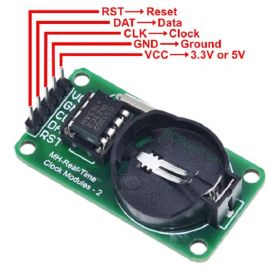 Real Time Clock RTC Serial Module For Arduino - DS1302