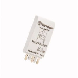 FINDER Coil Indication And EMC Suppression Module 99.02.9.024.99 (6-24V)