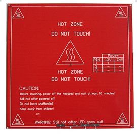RepRap Mendel PCB Heated Heatbed (MK2B)