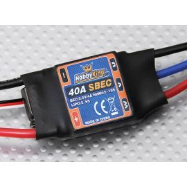 HobbyKing Brushless Speed Controller ESC-40A
