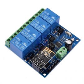 Relay Module 4 Channel 12V with Wifi ESP8266 for Iot Smart Home