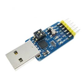 CP2102 USB to TTL 6-in-1 Serial Adapter Module for USB/TTL/RS232 to TTL/RS232/RS485 - MD-02015| InStock.PK