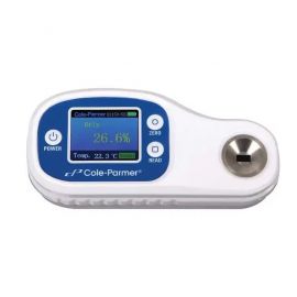 Cole-Parmer: Digital Refractometer, 0 - 85% Brix, 1.3330 - 1.5100 RI - EW-81150-55