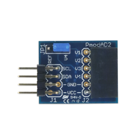 Digilent - Pmod AD2: 4-channel 12-bit A/D Converter
