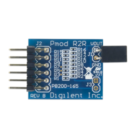 Digilent - Pmod R2R: Resistor Ladder D/A Converter