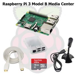 Raspberry Pi 3 Model B+ Plus Media Center Kit