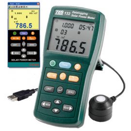 TES: Solar Power Meter Datalogging TES-132