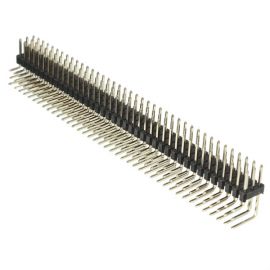 Three Row Male Right Angle Header Socket (2.54mm Pitch)f