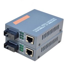 Netlink Gigabit Fiber Optical Media Converter Pair Mbps Sc Htb