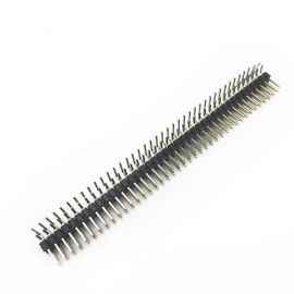 Double Row Right Angle Male Header 2x40 Pins 2.54mm