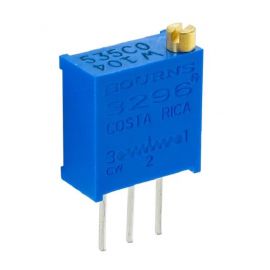 Bourns: Trimmer POT Resistor 3/8" 100KOhms Sealed Vertical Adjust - 3296W-1-104LF