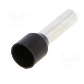 BM Group: BM Group: Insulated Bootless Ferrule Terminal Lug Thimble for Cable 6mm2; 12mm; Tinned; - BM00510