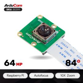 Arducam: 64MP Autofocus Camera for Raspberry Pi - B0399