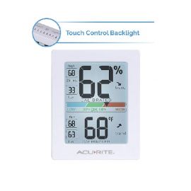 Acurite: Pro Digital Indoor Temperature and Humidity Monitor with Backlight - 01139M