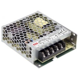 Meanwell: AC-DC Single Output Enclosed Power Supply; 24Vdc, 2.2A - LRS-50-24