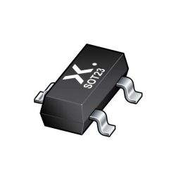 Nexperia: Dual Schottky Diode Rectifier Array 70V 70mA SOT23 - BAS70-04,215
