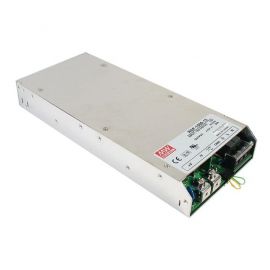 Meanwell: AC-DC Single Output Enclosed Power Supply; 12VDC; 60A; 1000W; Forced Air Cooling - RSP-1000-12
