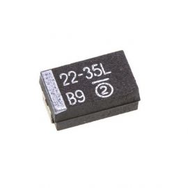 Vishay: Tantalum Capacitor Solid 33uF 2917 35V 20% 0.1Ohm - T55D336M035C0100