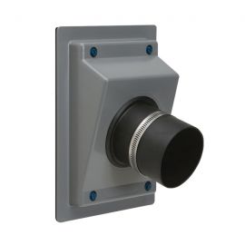 Airex: Titan GS30 Gray 1" Wall Outlet and Insulation w/ Black 6ft E-Flex Guard - TGS-610G72XB